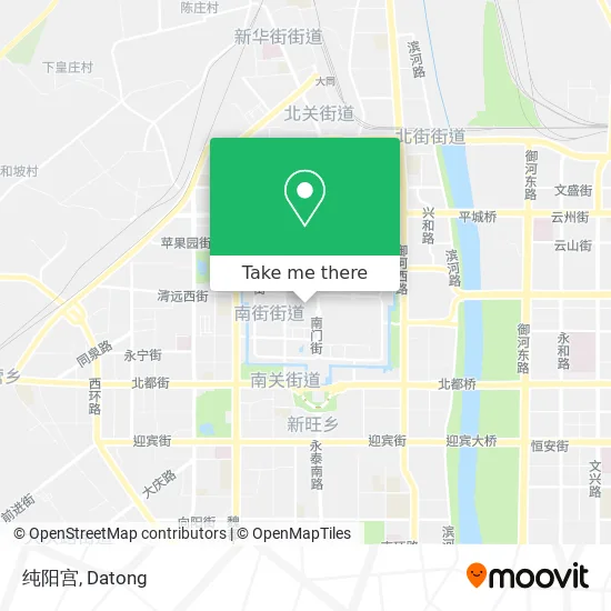 纯阳宫 map