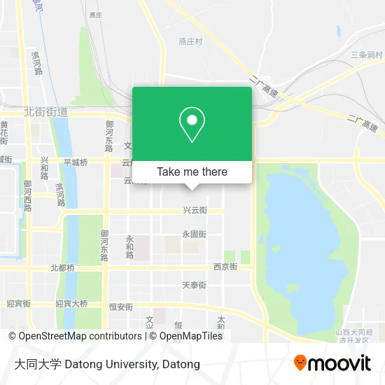 大同大学 Datong University map