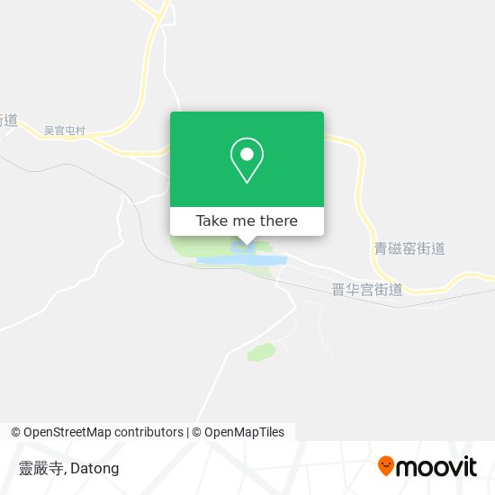 靈嚴寺 map