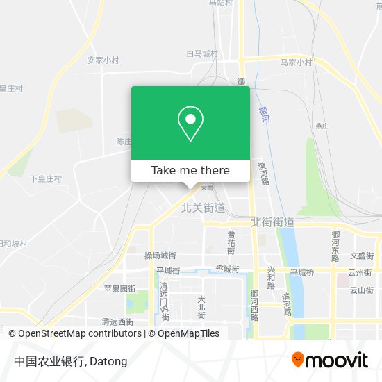 中国农业银行 map