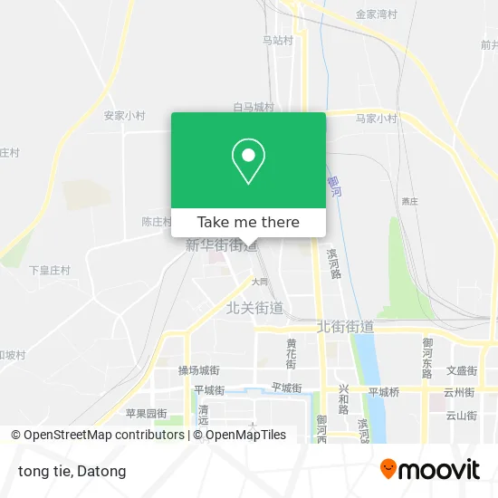 tong tie map