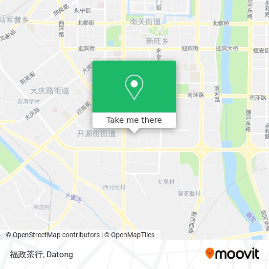 福政茶行 map