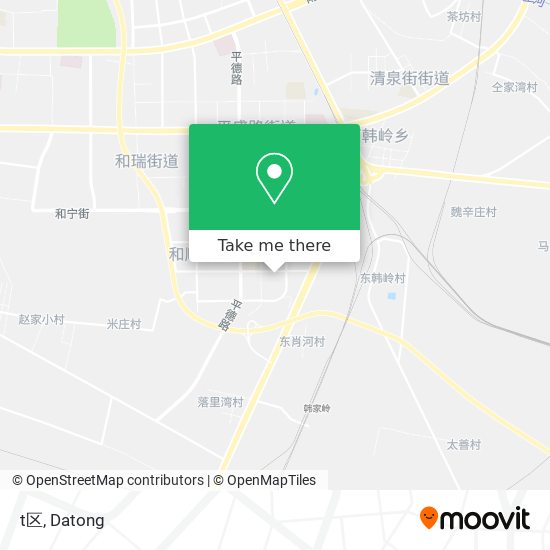 t区 map