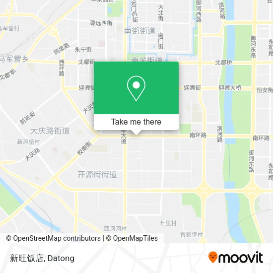 新旺饭店 map