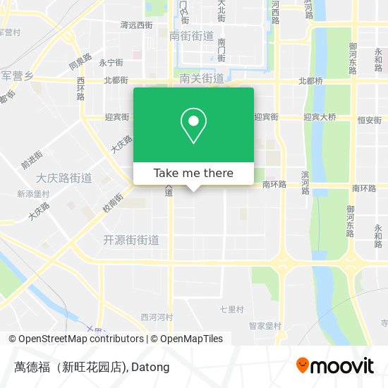 萬德福（新旺花园店) map