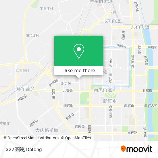 322医院 map