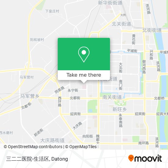 三二二医院-生活区 map