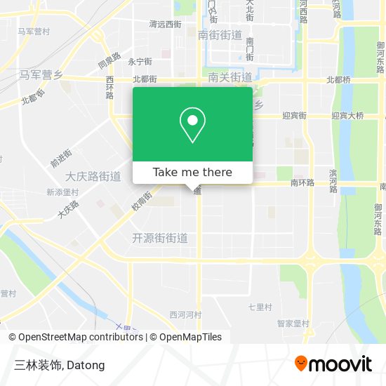 三林装饰 map