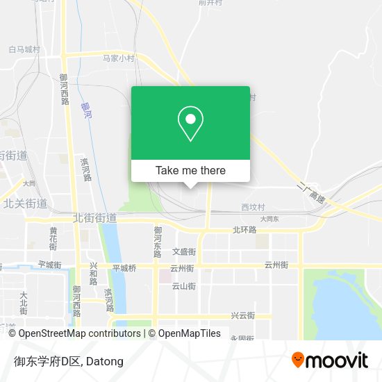 御东学府D区 map
