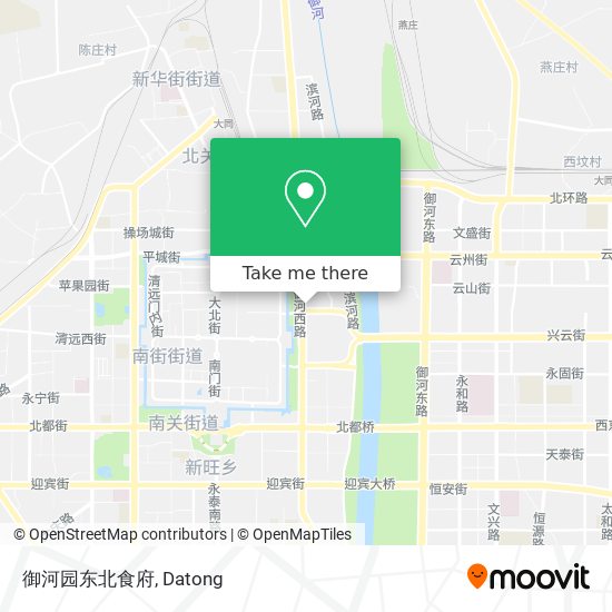 御河园东北食府 map