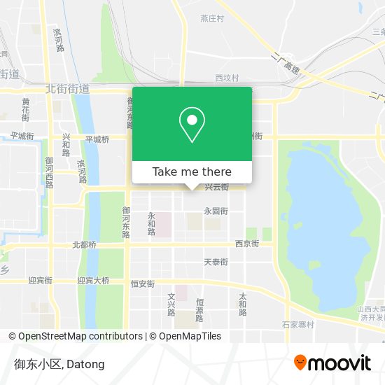 御东小区 map