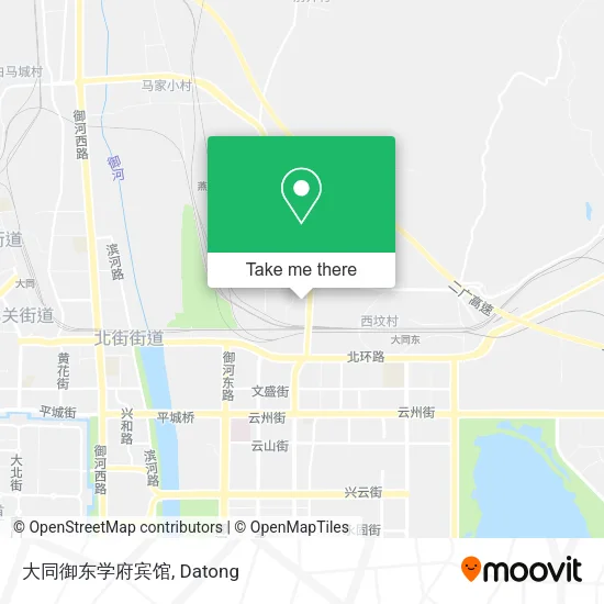 大同御东学府宾馆 map