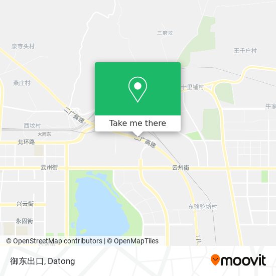 御东出口 map