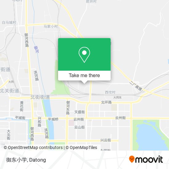 御东小学 map