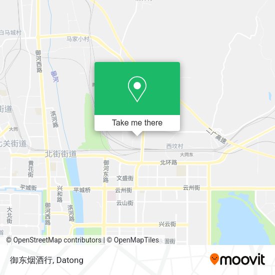御东烟酒行 map