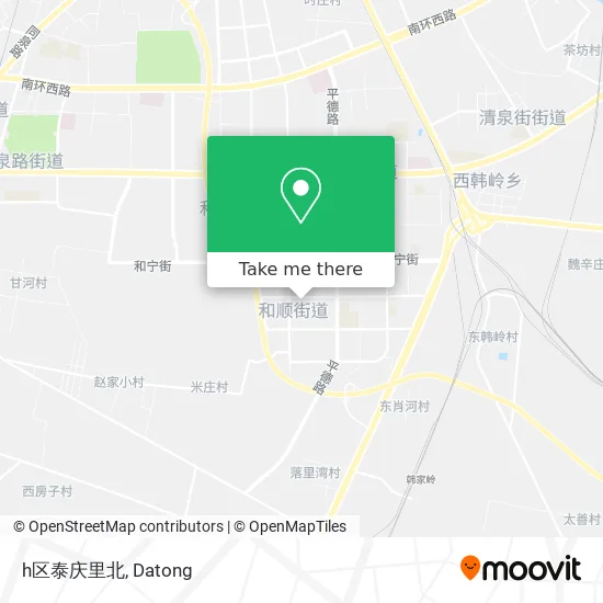 h区泰庆里北 map