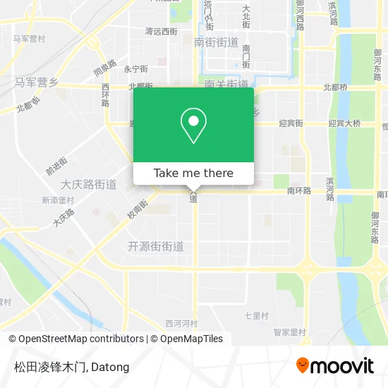 松田凌锋木门 map