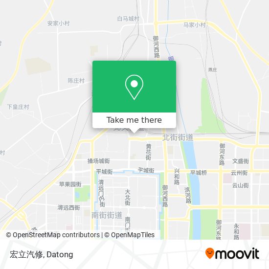 宏立汽修 map