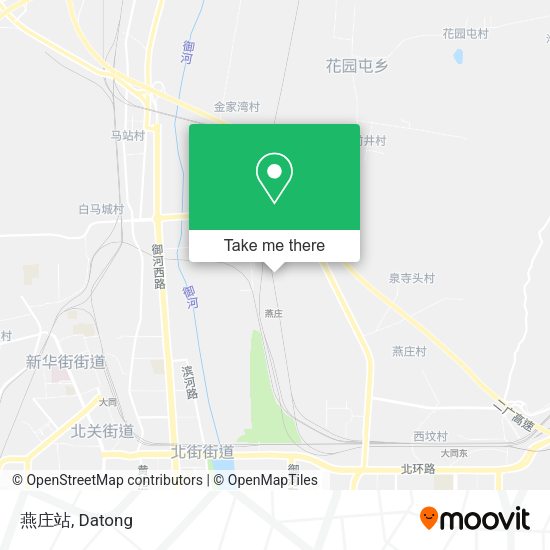 燕庄站 map