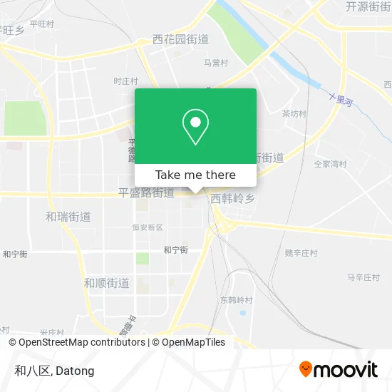 和八区 map