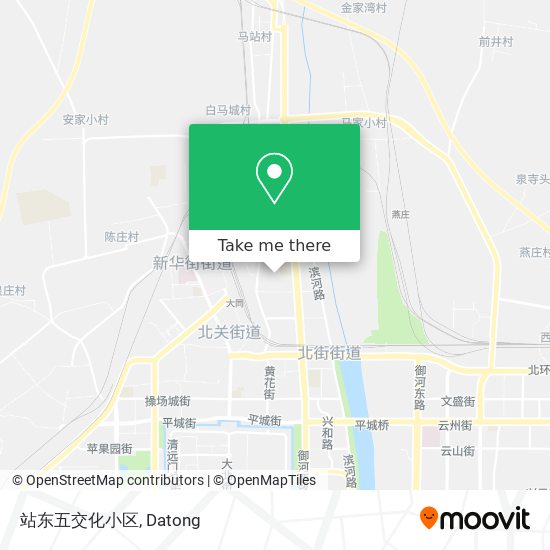 站东五交化小区 map