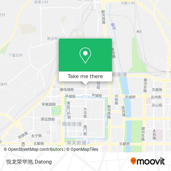 悦龙荣华池 map