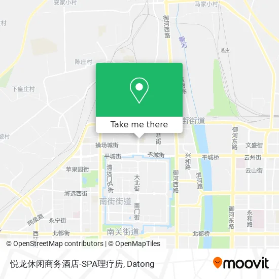 悦龙休闲商务酒店-SPA理疗房 map