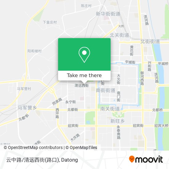 云中路/清远西街(路口) map