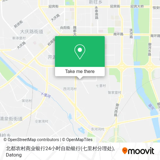 北都农村商业银行24小时自助银行(七里村分理处) map