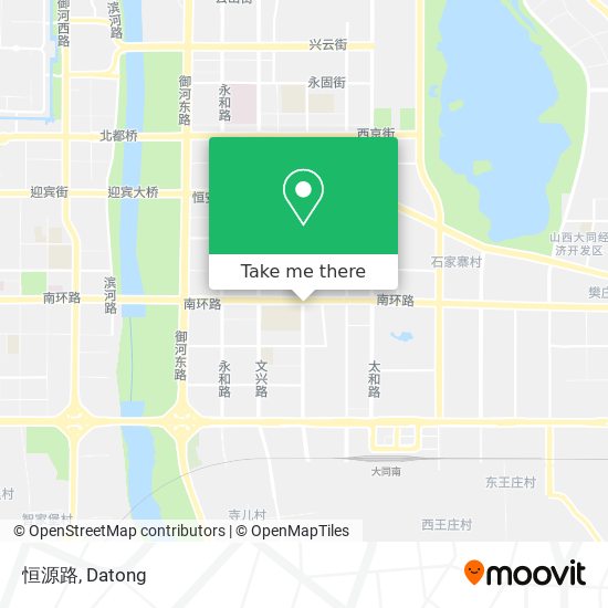 恒源路 map