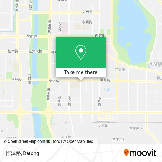 恒源路 map