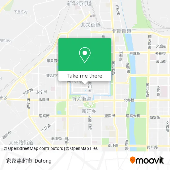 家家惠超市 map