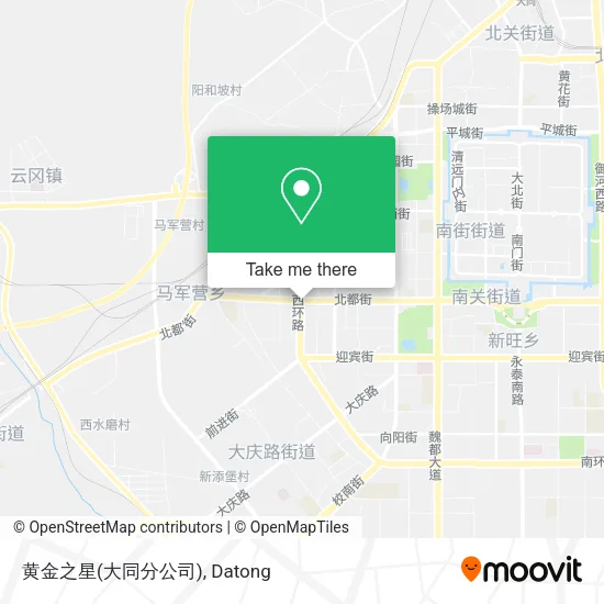 黄金之星(大同分公司) map