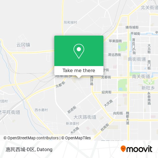 惠民西城-D区 map