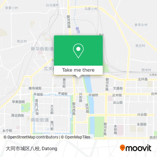 大同市城区八校 map