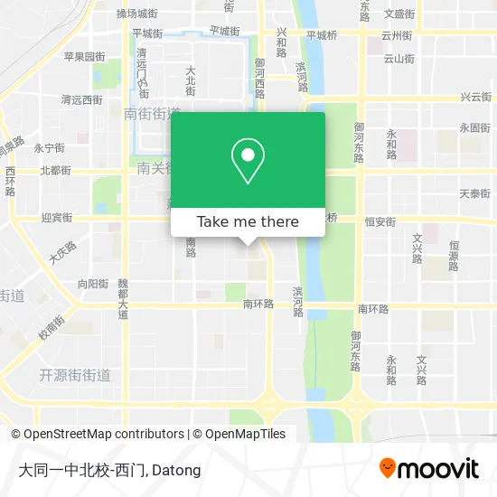 大同一中北校-西门 map