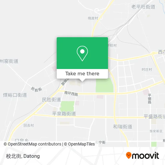 校北街 map
