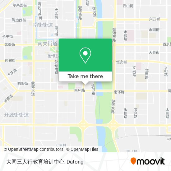 大同三人行教育培训中心 map