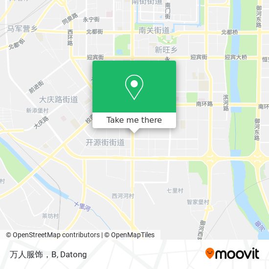 万人服饰，B map
