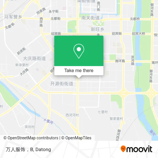 万人服饰，B map