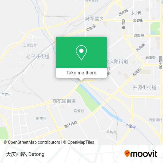 大庆西路 map