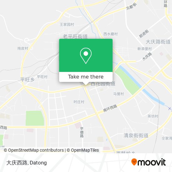 大庆西路 map
