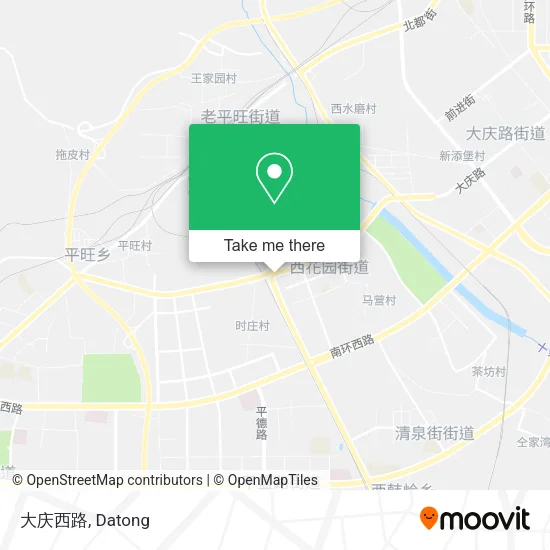 大庆西路 map