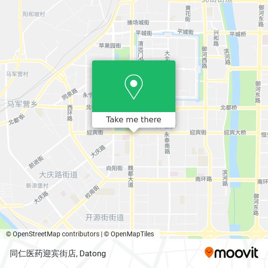同仁医药迎宾街店 map