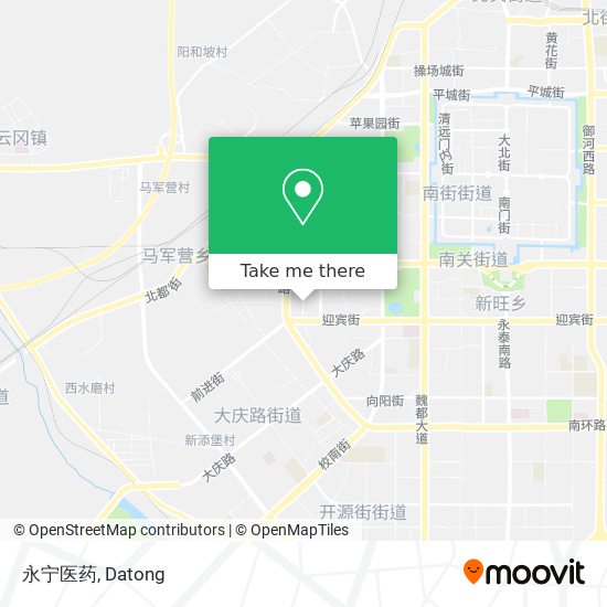 永宁医药 map