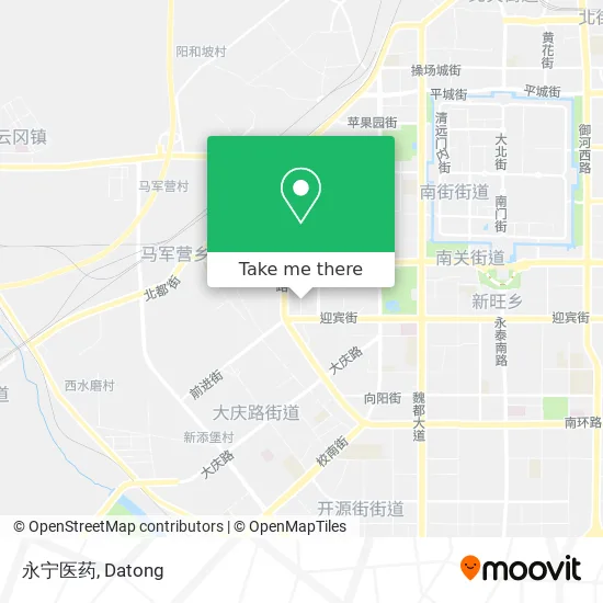永宁医药 map