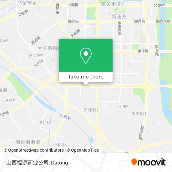 山西福源药业公司 map