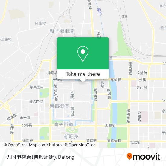大同电视台(佛殿庙街) map