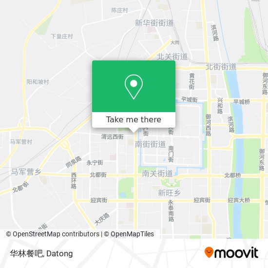 华林餐吧 map