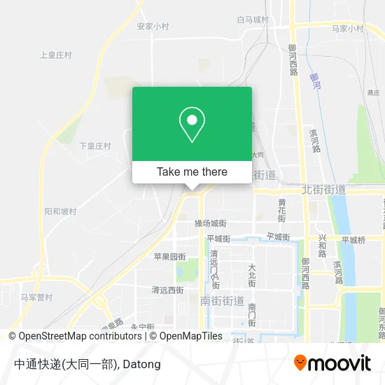 中通快递(大同一部) map